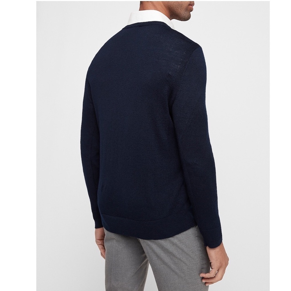 Express Thermal Regulating Vneck Sweater - Picture 2 of 6